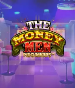 Immerse yourself the exciting world of The Money Men Megaways slot by Pragmatic Play, highlighting a striking logo with glittering stars on a lavish casino setting. This graphic captures the glamour and excitement of Megaways slots with its stunning design and colorful ambiance. Perfect for slot game lovers seeking Vegas-style excitement. 