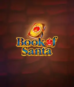 Immerse yourself in the festive spirit with Book of Santa slot by Endorphina, highlighting an intricately designed golden book decorated with Santa's iconic image. This graphic captures the magic and mystery of Christmas, set against a warm red background. Perfect for players looking to get into the holiday spirit, offering a charming adventure. 